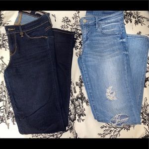 Women’s Size 26 Dark & Light-wash GUESS Jeans